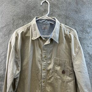 VTG Bugle Boy Company Mens 2XL Khaki Gorpcore Retro‎ Dadcore Preppy Acadamia